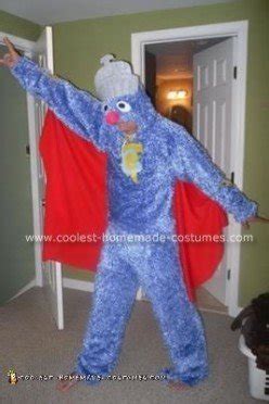 Coolest Homemade Super Grover Costume