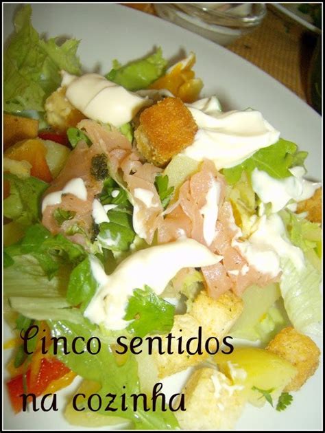 Salada De Salm O Fumado Ervas Mais Receitas Cozinhar F Cil