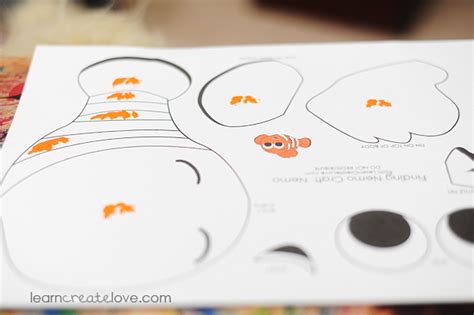 Finding Nemo Printable Craft