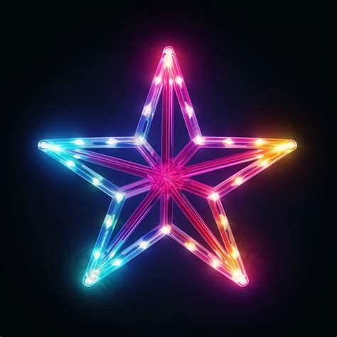 30000 Star Shaped Neon Lights Images Star Shaped Neon Lights Stock