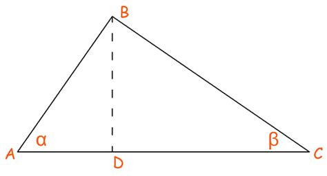 Formula Altezza Del Triangolo •