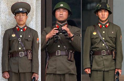 Modern Military Uniforms: When North Korean Soldiers change Headwear...