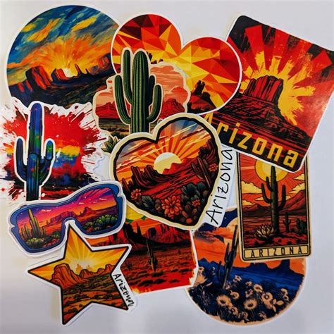 Arizona Stickers Etsy
