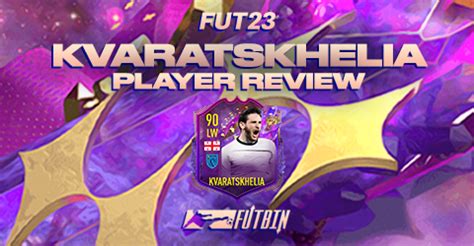 FIFA 23 Future Stars Kvaratskhelia Player Review FUTBIN