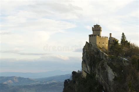 Medieval Castle In San Marino Stock Image Image Of Italy Medieval