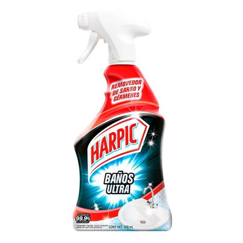 Limpiador Líquido Harpic Baños Ultra 650 Ml Walmart