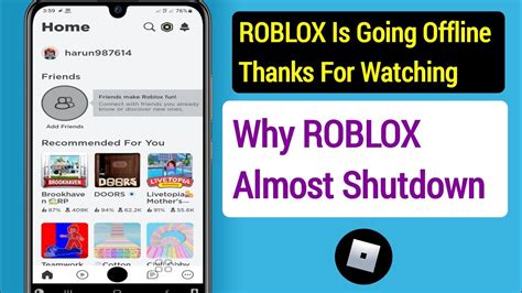 Why Roblox Almost Shutdown Roblox Just Shutdown Roblox Keeps Crashing How To Fix Youtube