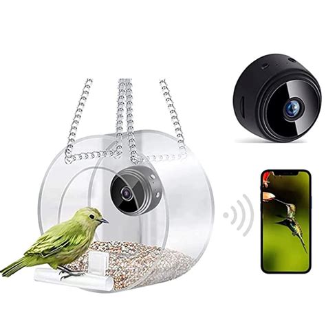 Bird Feeder with Camera Bird House with Camera Clever Bird Feeder with ...