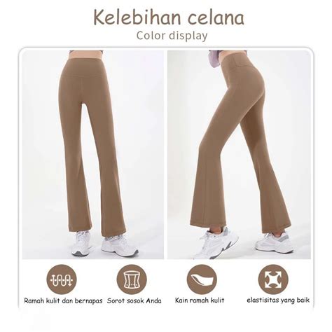 Jual Celana Cutbray Wanita Celana Yoga Gym Shopee Indonesia