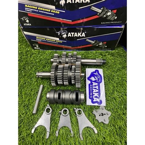 100 ORIGINAL ATAKA RACING ENGINE GEAR BOX SET HONDA WAVE125 5 SPEED