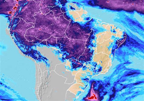 Mudança de padrão chuvas voltam a ocorrer no Brasil Central e no SE