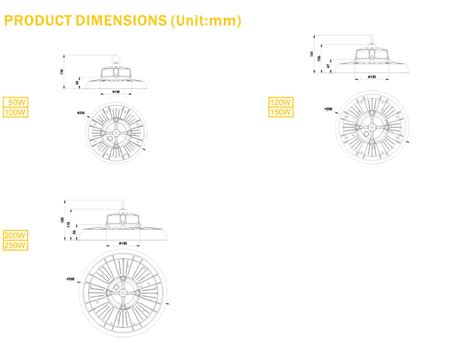 Fresnel Lens Design Ufo Led High Bay Light Agub Buy High Lumen Ufo