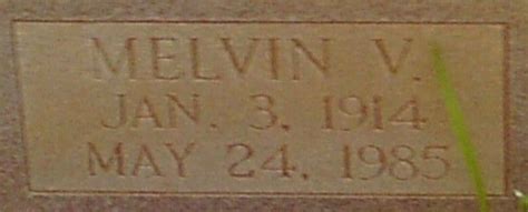 Melvin V Walls 1914 1985 Find A Grave Memorial