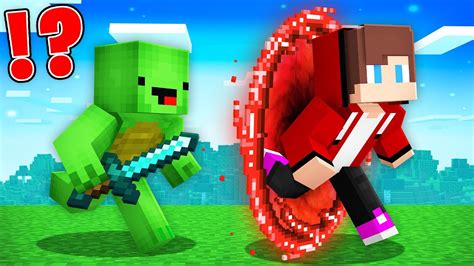 Speedrunner Use Time Machine Vs Hunter Jj Vs Mikey In Minecraft