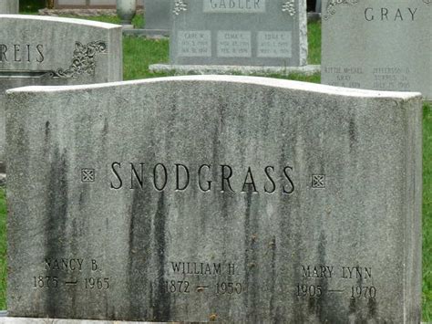 William H Snodgrass Homenaje De Find A Grave