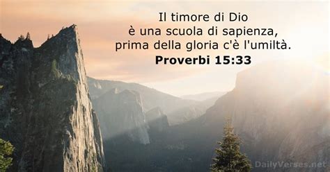 Novembre Versetto Della Bibbia Del Giorno Proverbi