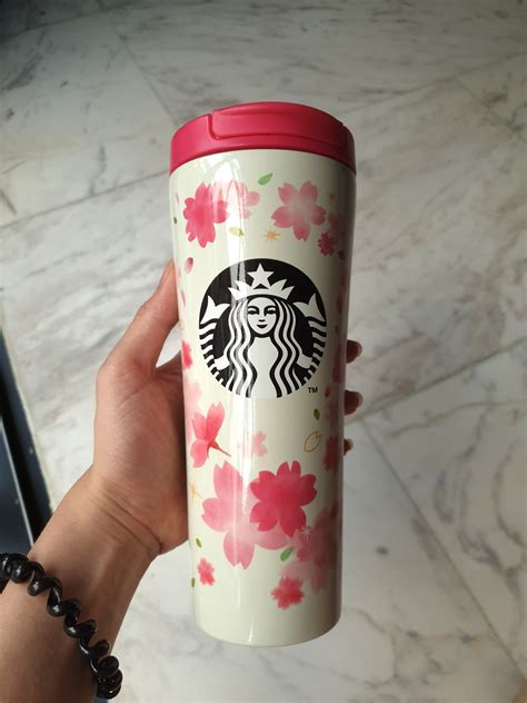 Starbucks Sakura Cherry Blossom Tumbler Home Appliances Kitchenware