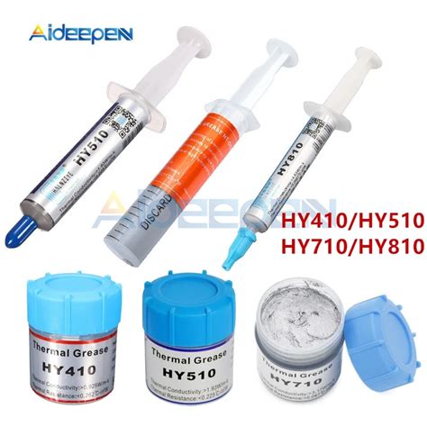 Hy Hy Hy Hy Grey Silicone Grease Compound Thermal