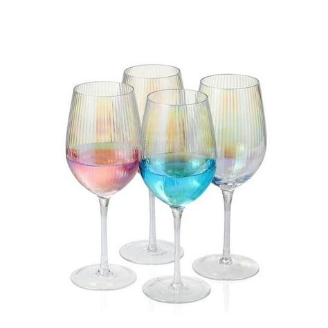 Iridescent Wine Glass