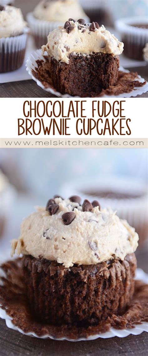 Chocolate Fudge Brownie Cupcakes Recipe Sweets Recipes Chocolate Fudge Brownies Cupcake