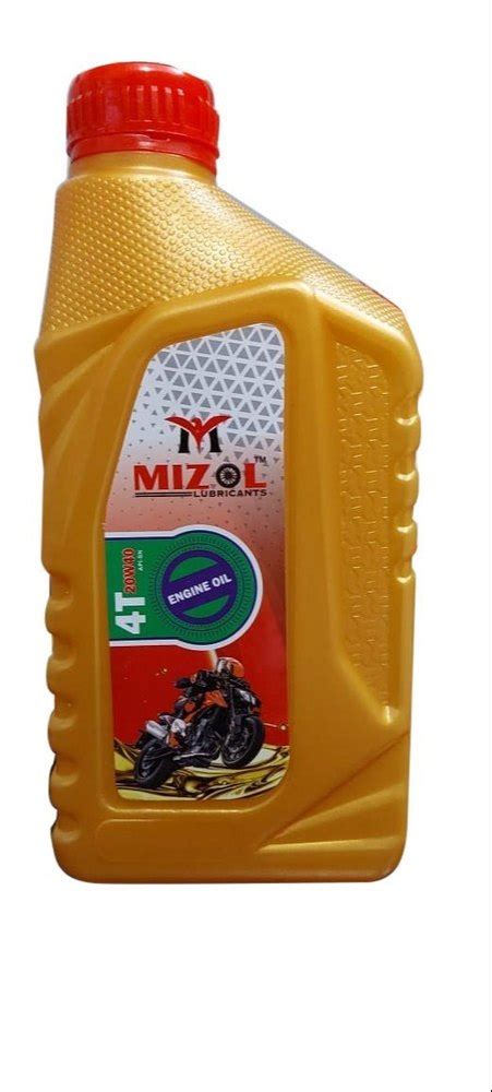 20W40 4T Mizol Engine Oil Grade Api Sn Packaging Size 900 Ml At Rs