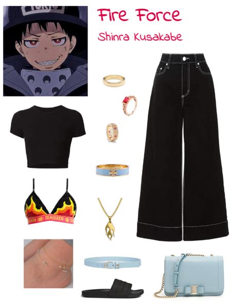 Fire Force Shinra Kusakabe Inspired Outfit Outfit Shoplook