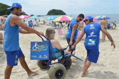 Praia Acess Vel E Inclusiva Mar E Areia Sem Discrimina Es