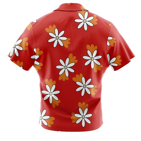 Garp One Piece Button Up Hawaiian Shirt Anime Ape