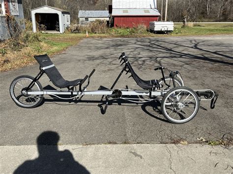 Used Terratrike Rover Tandem Bicycle Man