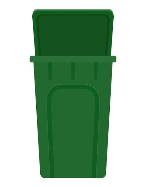 Premium Vector Recycling Bin Trash Bucket Stock Vector Illustration