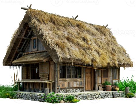 Japanese House Illustration 44805264 Png