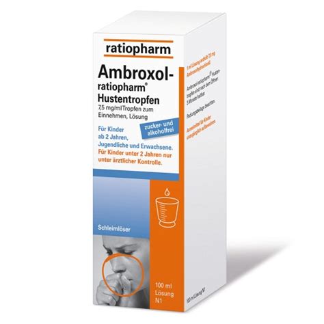 Ambroxol Ratio Hustentropfen 100 Ml Pharmacie Online