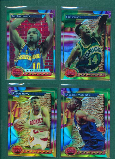 Lot Detail Topps Finest Basketball Refractors Lot Of