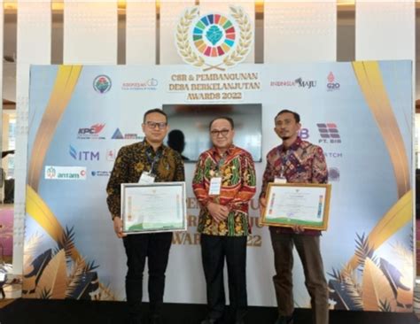 PT Pertamina Hulu Mahakam Terima Gold Award Dari Kementerian Desa PDTT