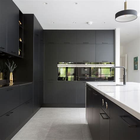 Modern Black Kitchens