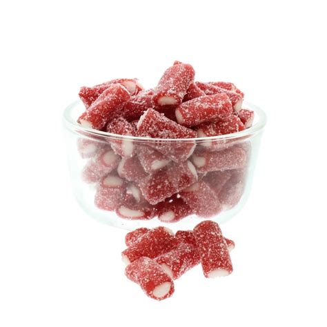 Sour Strawberry Pencil Bites Bulk Gretels Candy