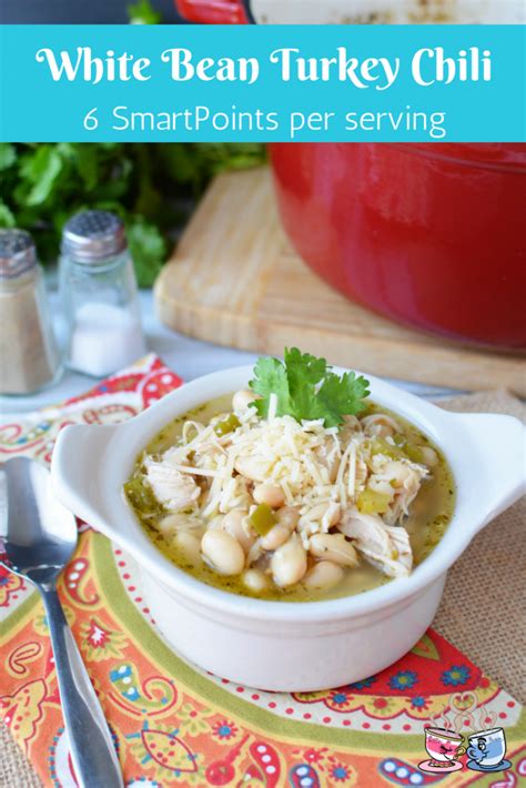 White Bean Turkey Chili Recipe Recipe White Bean Turkey Chili Weight Watchers Soup Weight