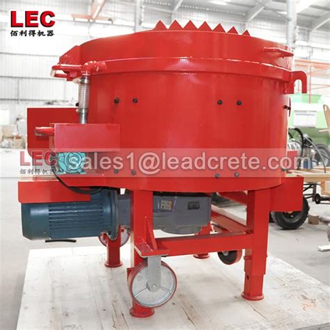 Kg Refractory Castable Pan Mixer Leadcrete Engineering Machinery