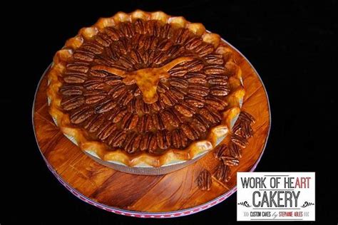 Texas Pecan Pie Cake - Decorated Cake by Stephanie Ables - CakesDecor