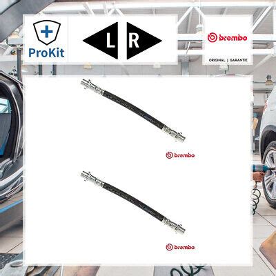 X Original Brembo Bremsschlauch Hinten Links Rechts F R Audi A