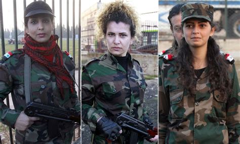 500 Women Enlisted And Armed With Kalashnikovs As Syrias President Assad Forms Lionesses For