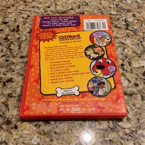 Scholastic Media Clifford The Big Red Dog Doggie Detectives Dvd