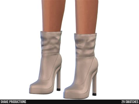 The Sims Resource High Heel Boots S122306