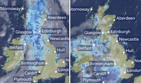 5 Day Weather Forecast Uk Map Map