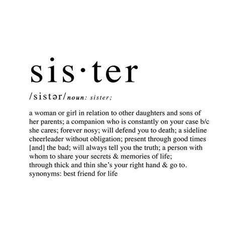 Pin By Erin Ann On уву In 2021 Quote Aesthetic Sister Definition