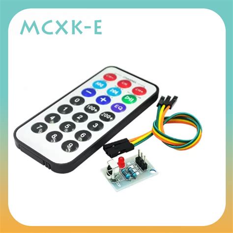 MCXK E HX1838 Módulo De Controle Remoto Infravermelho Receptor IR Kit