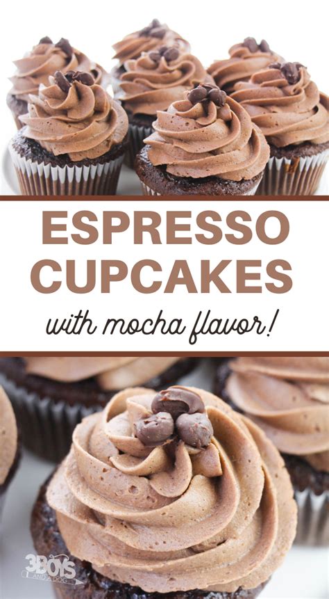 Mocha Cupcakes With Espresso Buttercream Frosting Artofit