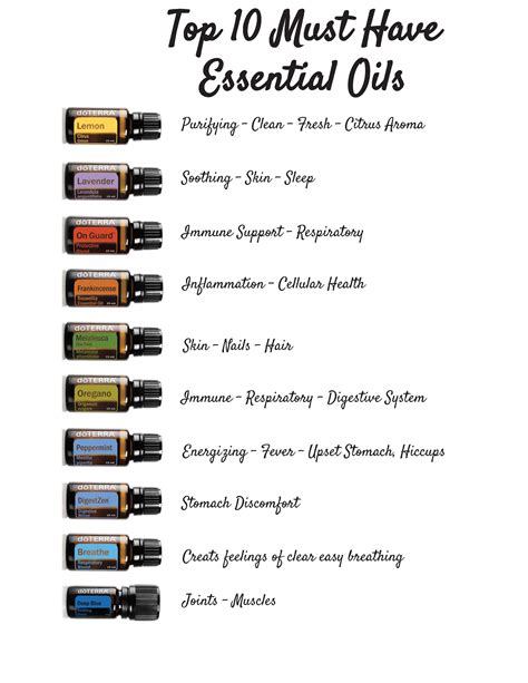 Top Must Have Essential Oils Artofit