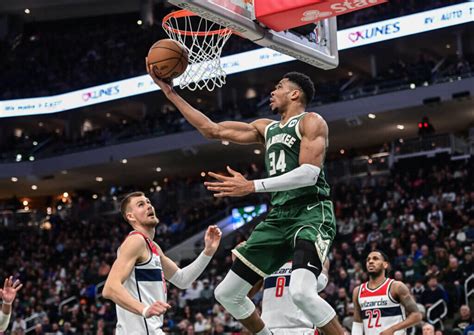 Giannis Antetokounmpo Scores Career High 55 Points In Win Over Wizards