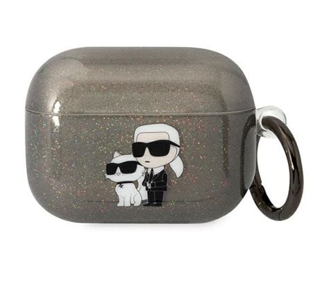 Etui Na S Uchawki Karl Lagerfeld Glitter Karl Choupette Do Airpods Pro